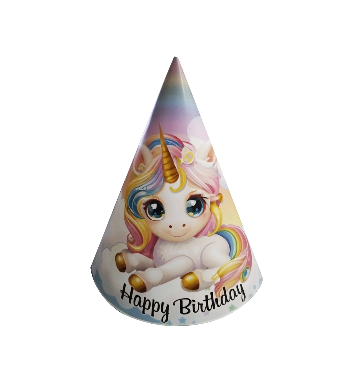 Unicorn Theme Paper Hats