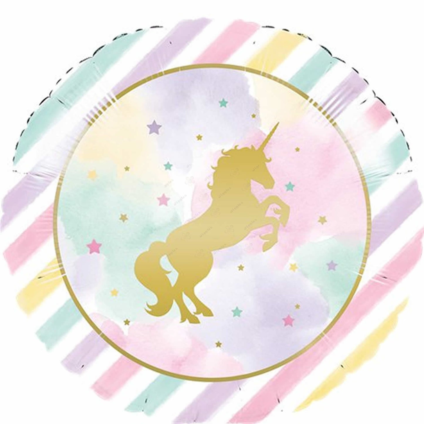 Unicorn Round Foil Balloon