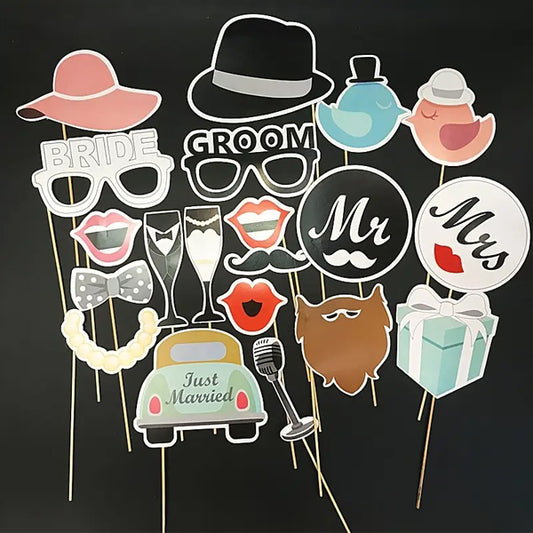 Wedding celebration Photo Props