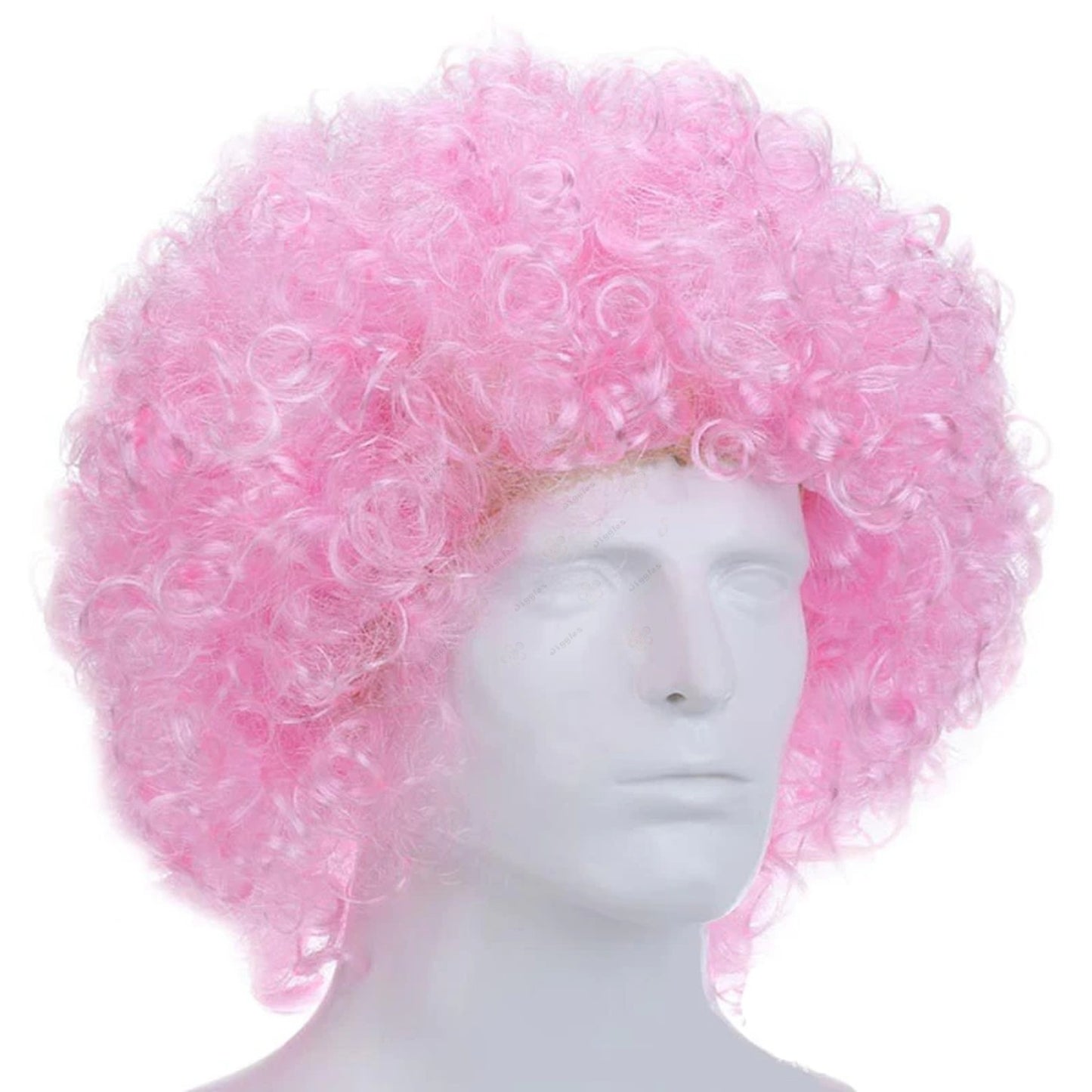 Pink Afro Wig