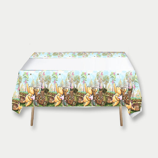 Winnie the Pooh Theme Tablecover