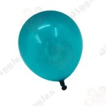 Retro Transparent Teal Blue Balloons 10inch