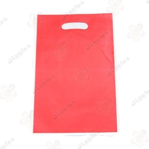 Red Plastic Loot Bags