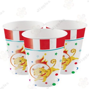 Circus Carnival Paper Cups