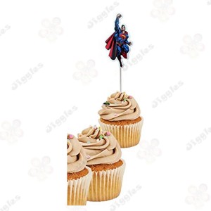 Superman Cupcake Toppers