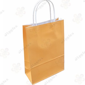 Orange Kraft Paper Large Bag